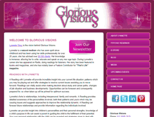 Tablet Screenshot of gloriousvisions.com